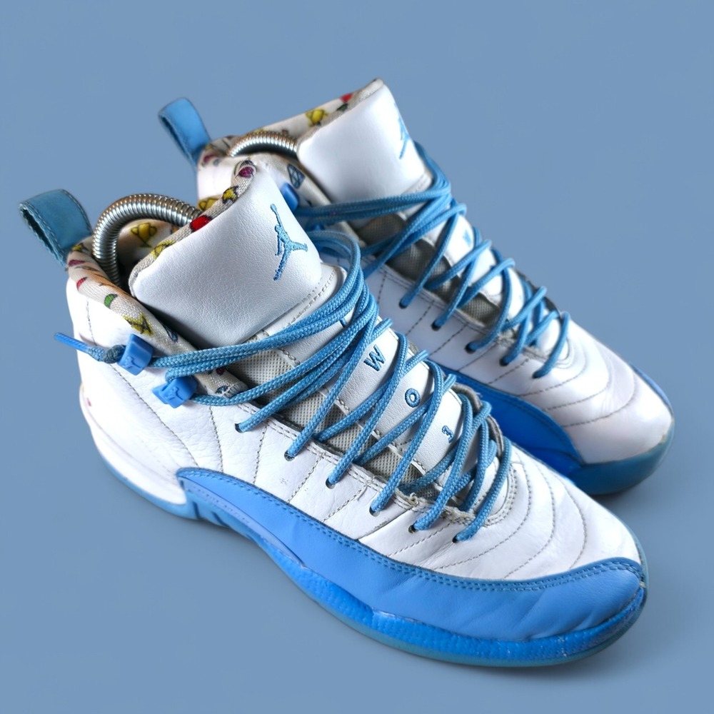 Air Jordan (GS) 12 Retro "EMOJI" 2022 - Mens Boys 7 Y / Womens 8.5 - DQ4365-114